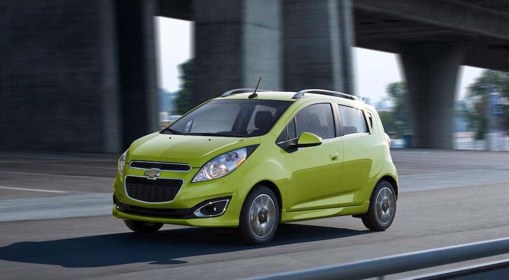 Used chevy spark deals ev