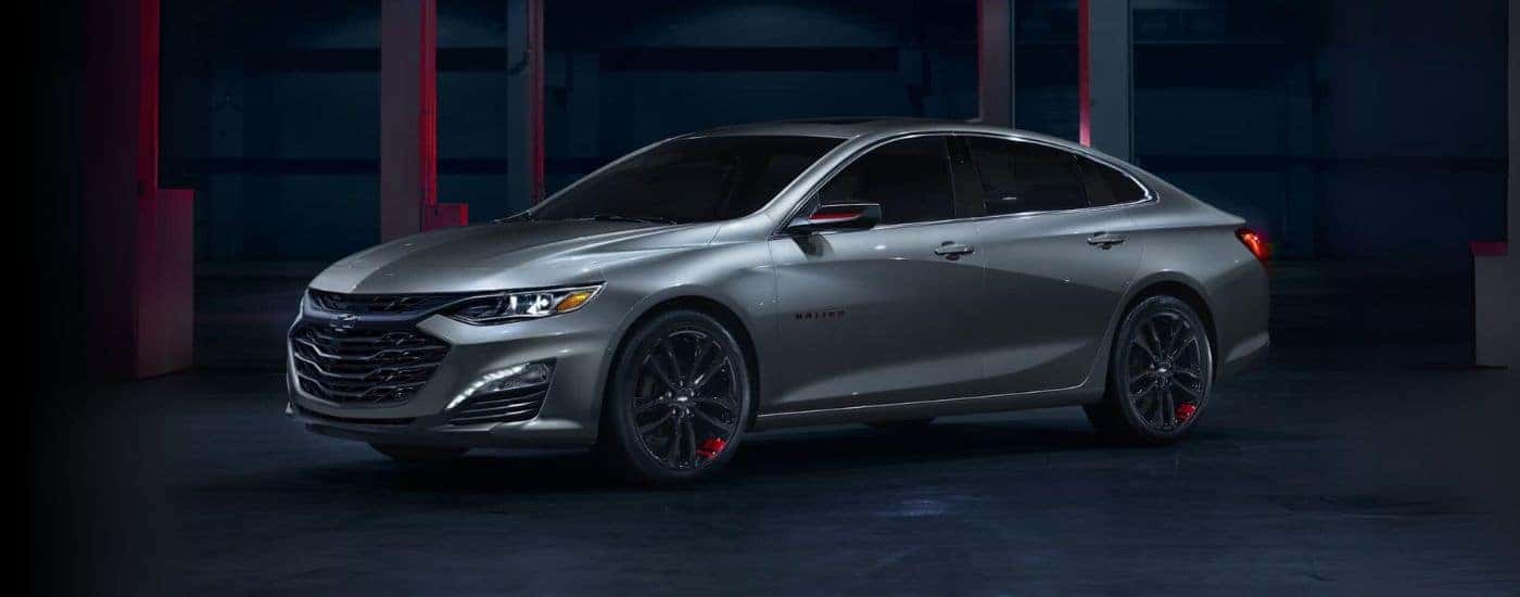 A silver 2024 Chevy Malibu Redline for sale in Nashville