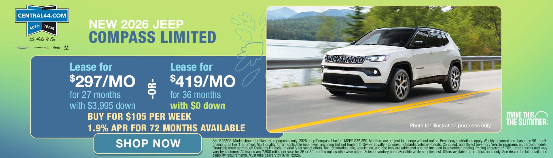 Jeep Compass Lease