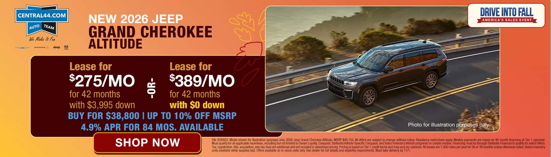 Jeep Grand Cherokee Deals