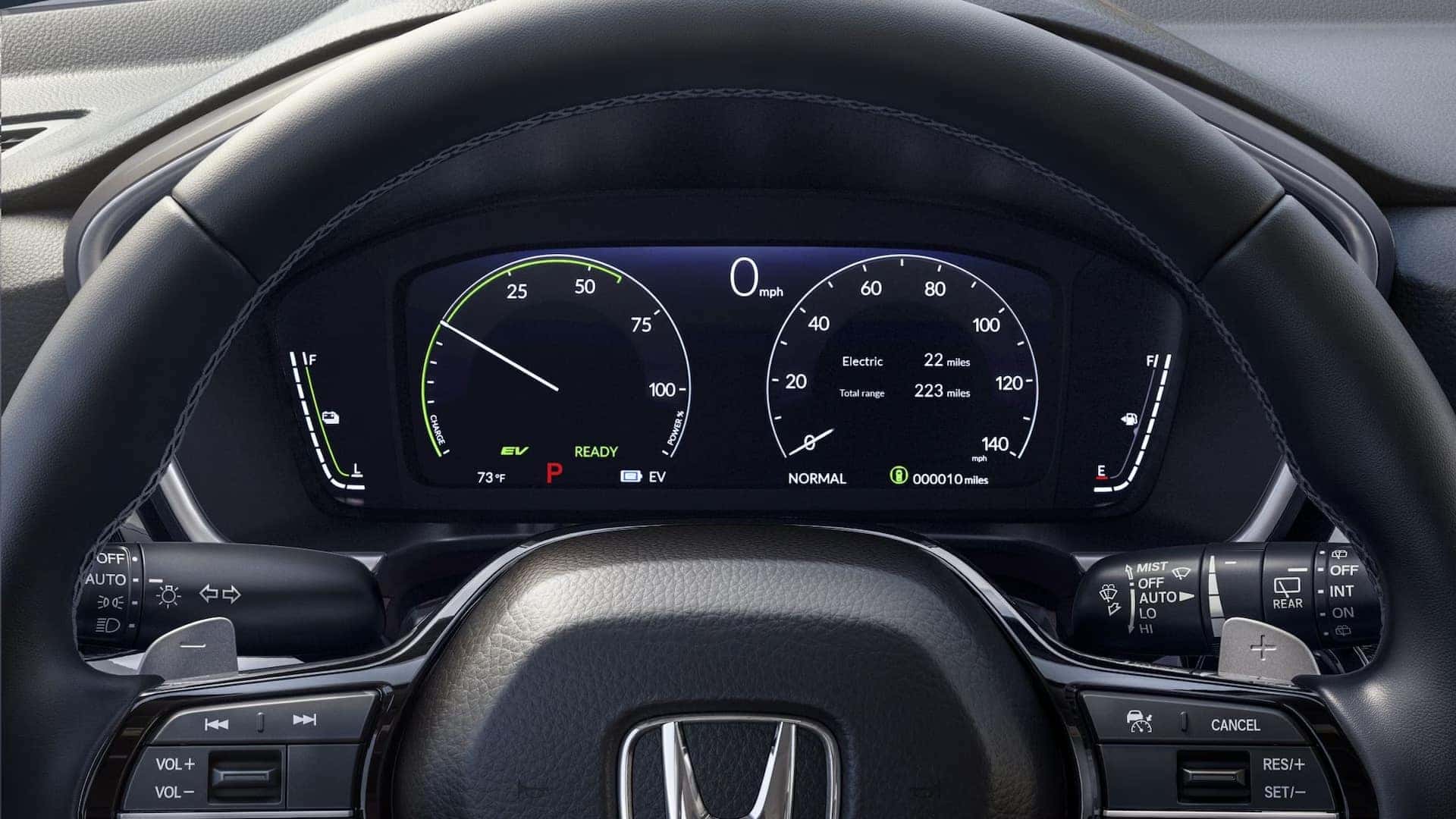 Honda CR-V-FCEV Steering and Display