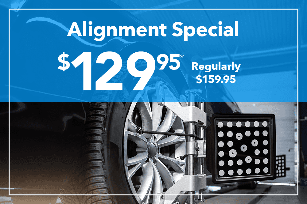 Alignment Special $129.95, Regular Price $159.95 *See service advisor for complete details. May not be combined with any other coupon. Only valid at Culver City Honda. Exp 4/30/25