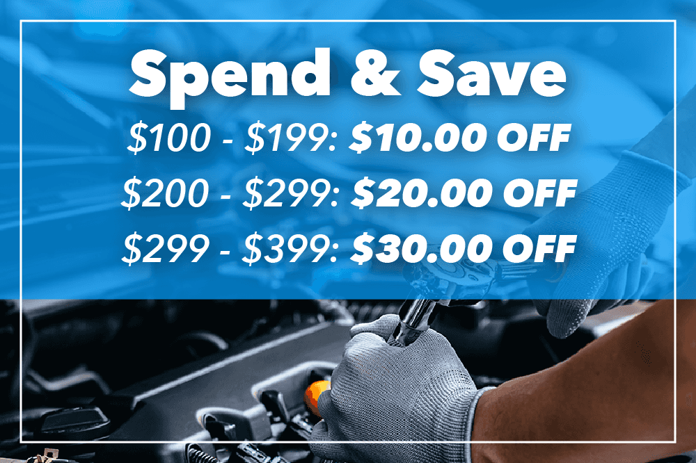 Spend and Save $100 to $199 $10.00 OFF $200 to $299 $20.00 OFF $299 to $399 $30.00 OFF Not valid on pre-paid maintenance packages, tires or body work. Not to be combined with any other offer. Must present coupon at time of write up. See service advisor for complete details. May not be combined with any other coupon. Only valid at Culver City Honda. Exp 4/30/25