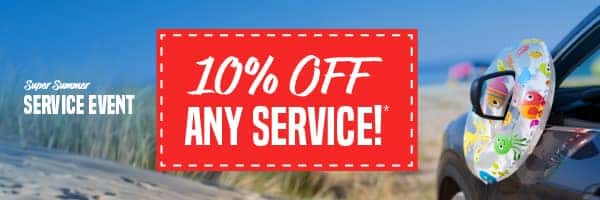 Super Summer Service Event | 10% off any service!