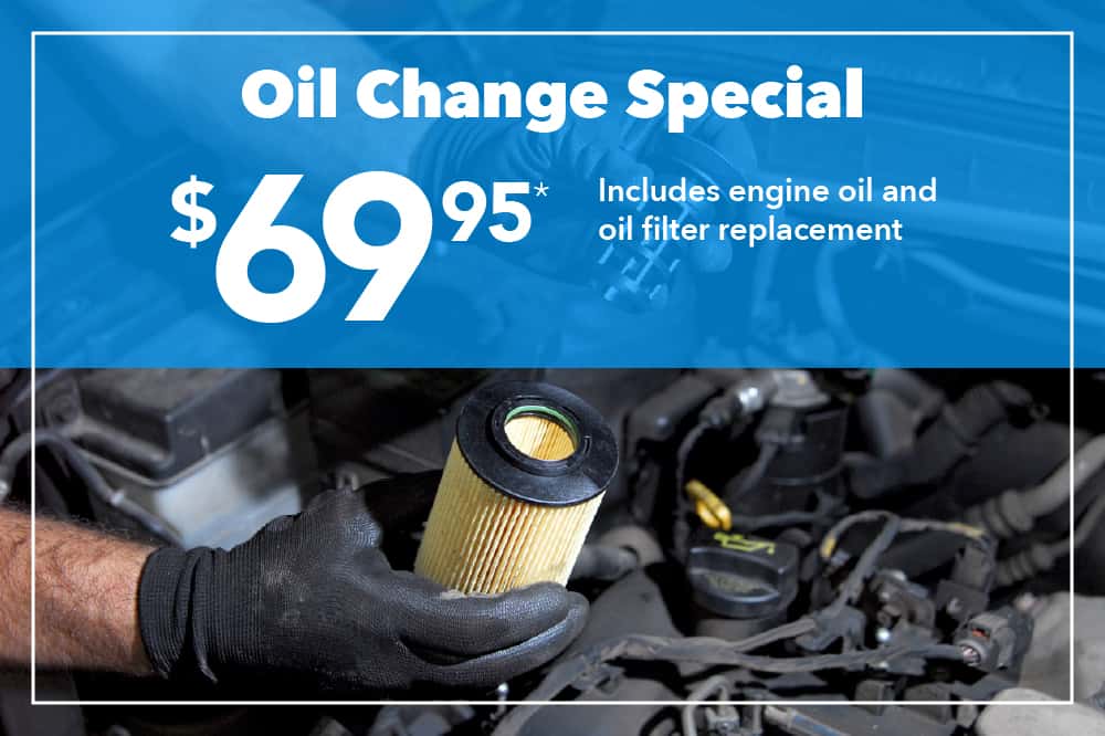 Oil Change Special $69.95