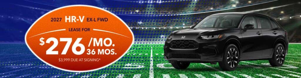 Lease a 2027 Honda Hr-V EXL for $276/month!