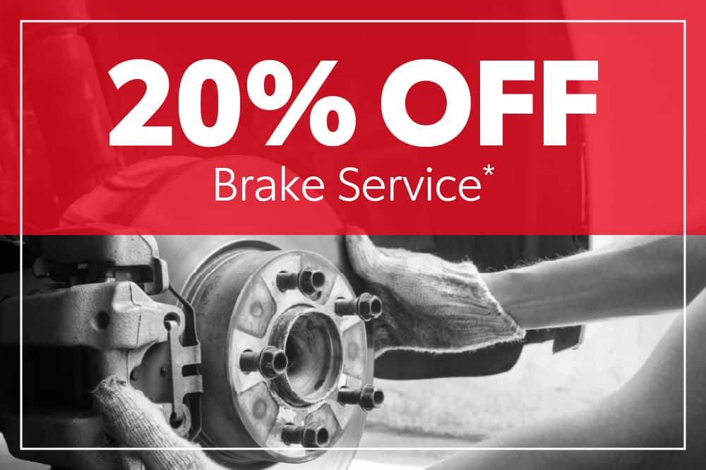 Brake Service 20% OFF