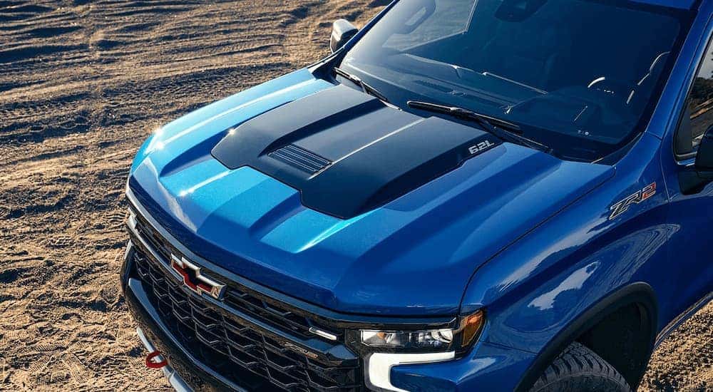 Blue 2023 Chevy Silverado 1500 for sale in Albany.