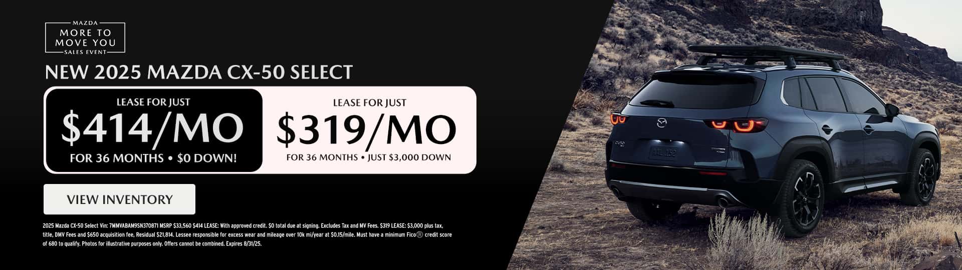 MazdaCX50_OfferSlider_Lease_2508
