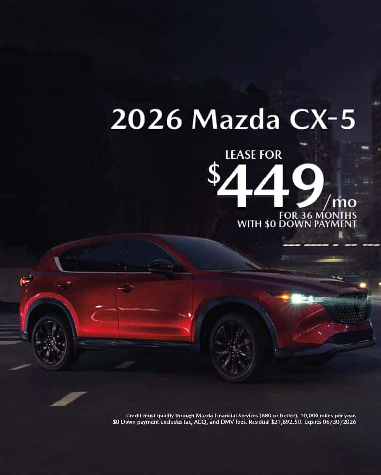 New 2026 Mazda CX-5 Select