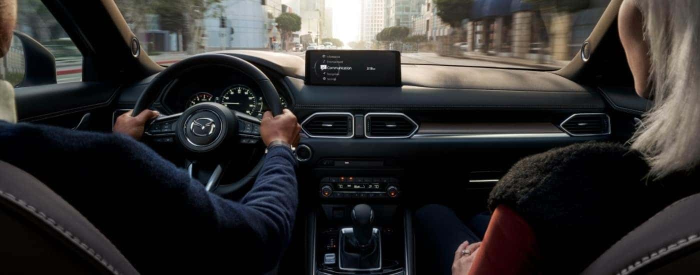 The interior of a 2026 Mazda CX-5.