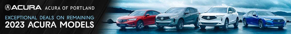 Exceptional deals on remaining 2023 Acura Model