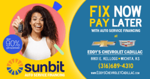 Eddy's Chevrolet Cadillac - Auto Service Financing with Sunbit - Fix Now Pay Later - Wichita KS