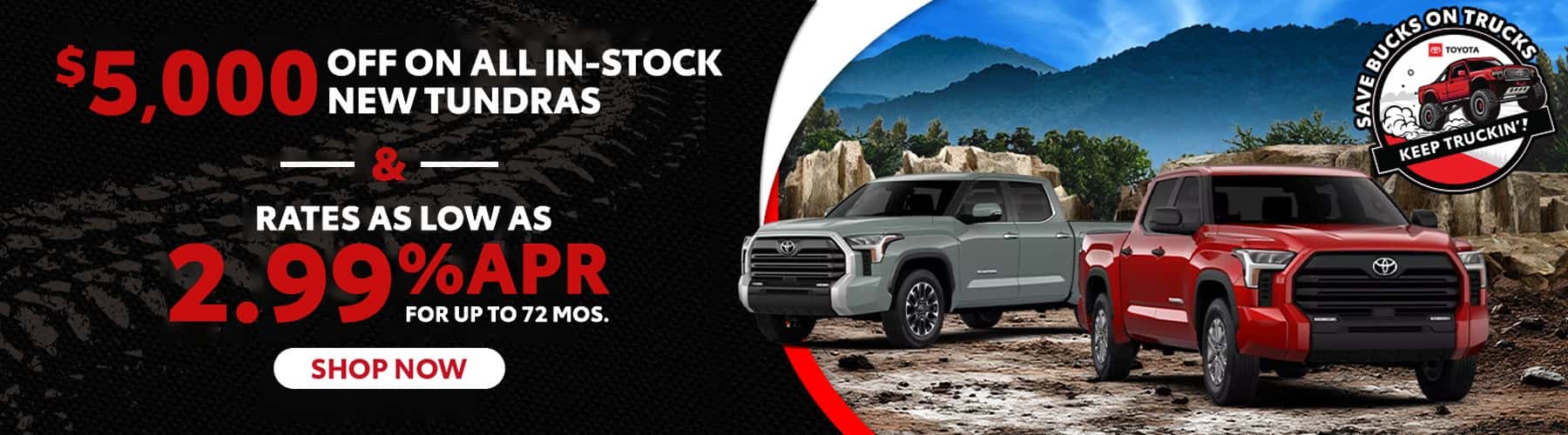 Shop New Tundra Offers