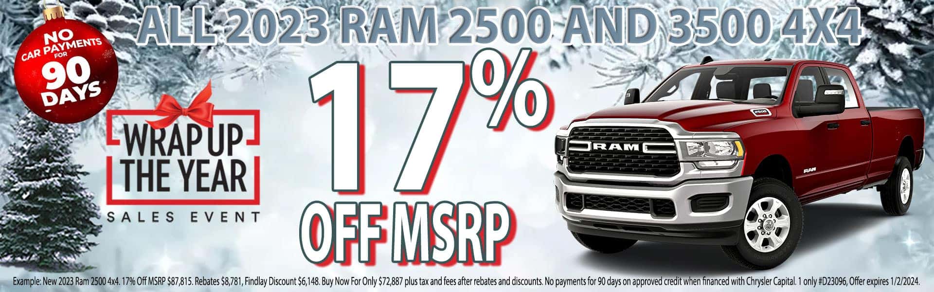Ram 2500 Sale