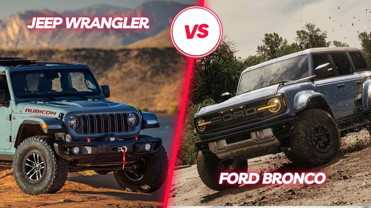 Jeep Wrangler vs Ford Bronco
