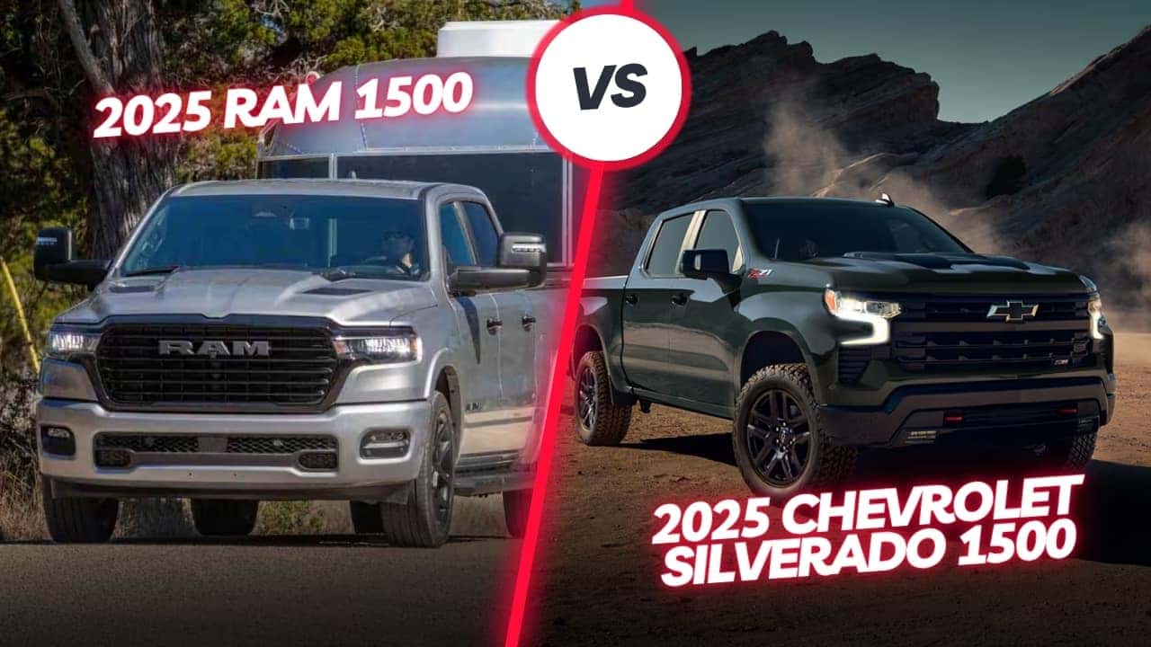 2025 ram 1500 vs 2025 silverado 1500