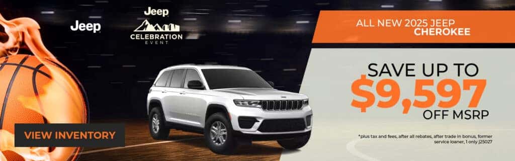 SAVE UP TO $9,597 OFF MSRP 2025 JEEP GRAND CHEROKEE 