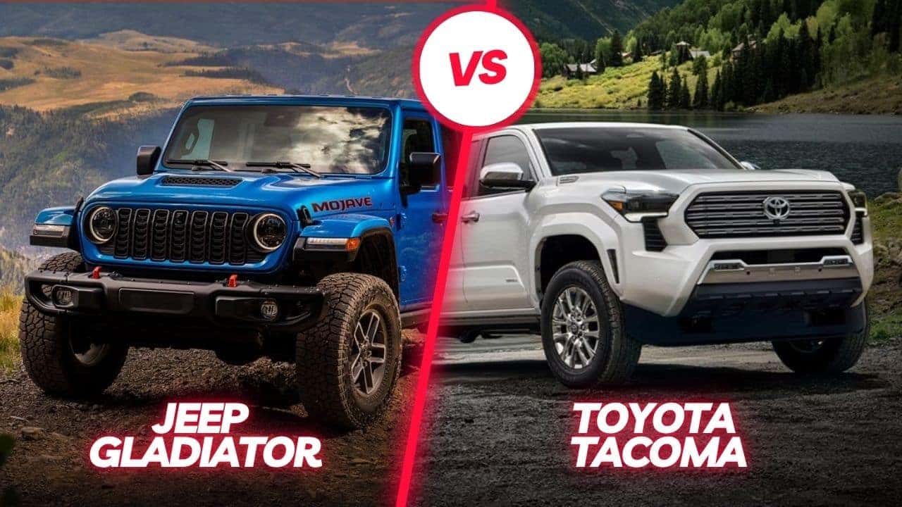2025 Jeep Gladiator vs 2025 Toyota Tacoma