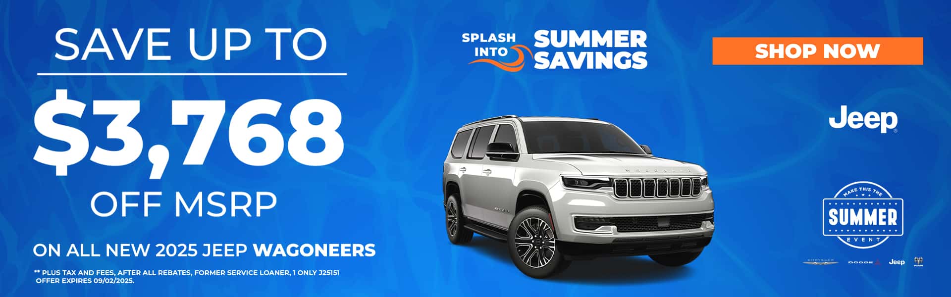 2025 Jeep Wagoneer Banners