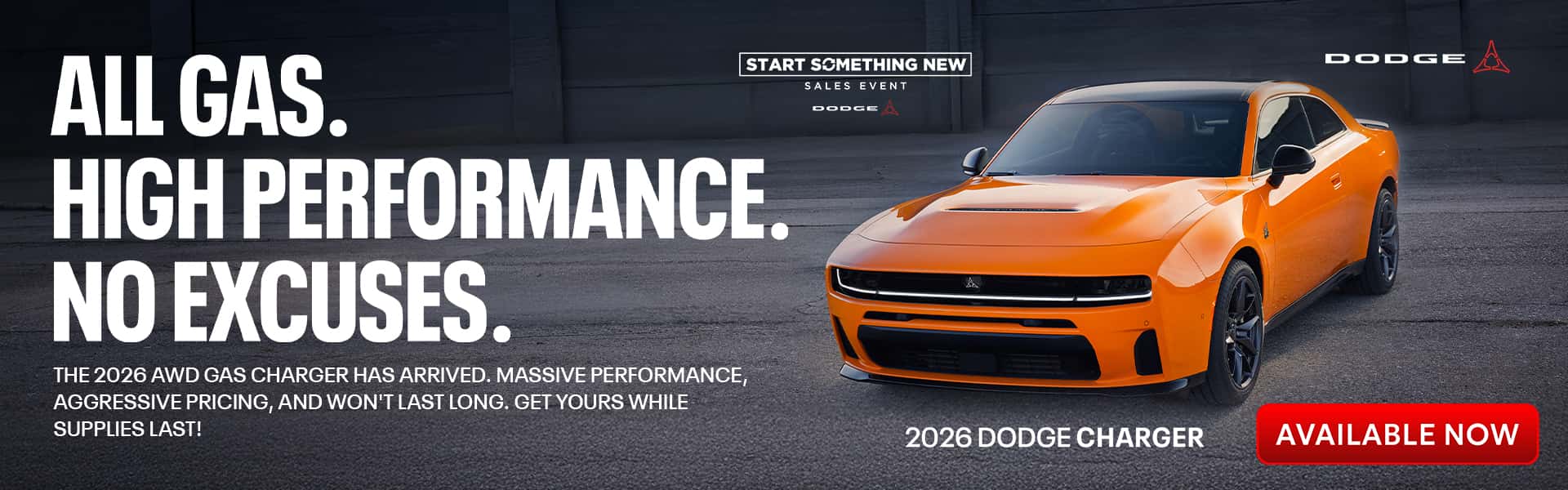 2026 AWD Dodge Chargeer