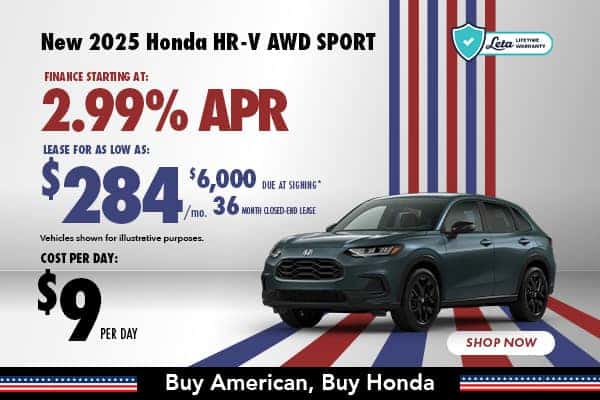 2025 Honda HR-V AWD SPORT