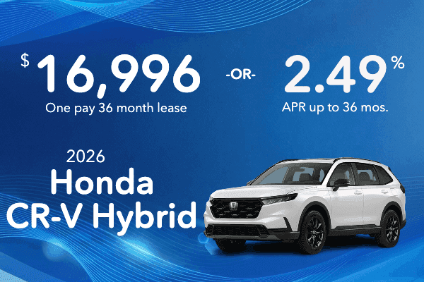 2026 Honda CR-V Hybrid SPORT L