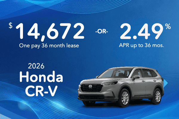2026 Honda CR-V AWD EX