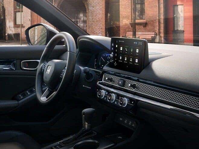 2026 Honda Civic dashboard and center console detail