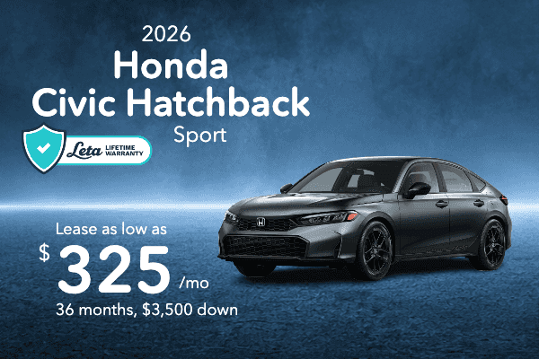 2026 Honda Civic Hatchback