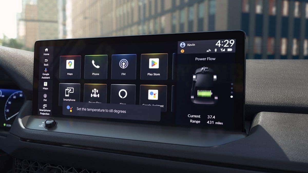 2026 Honda Accord 12.3-inch touchscreen with Google built-in infotainment