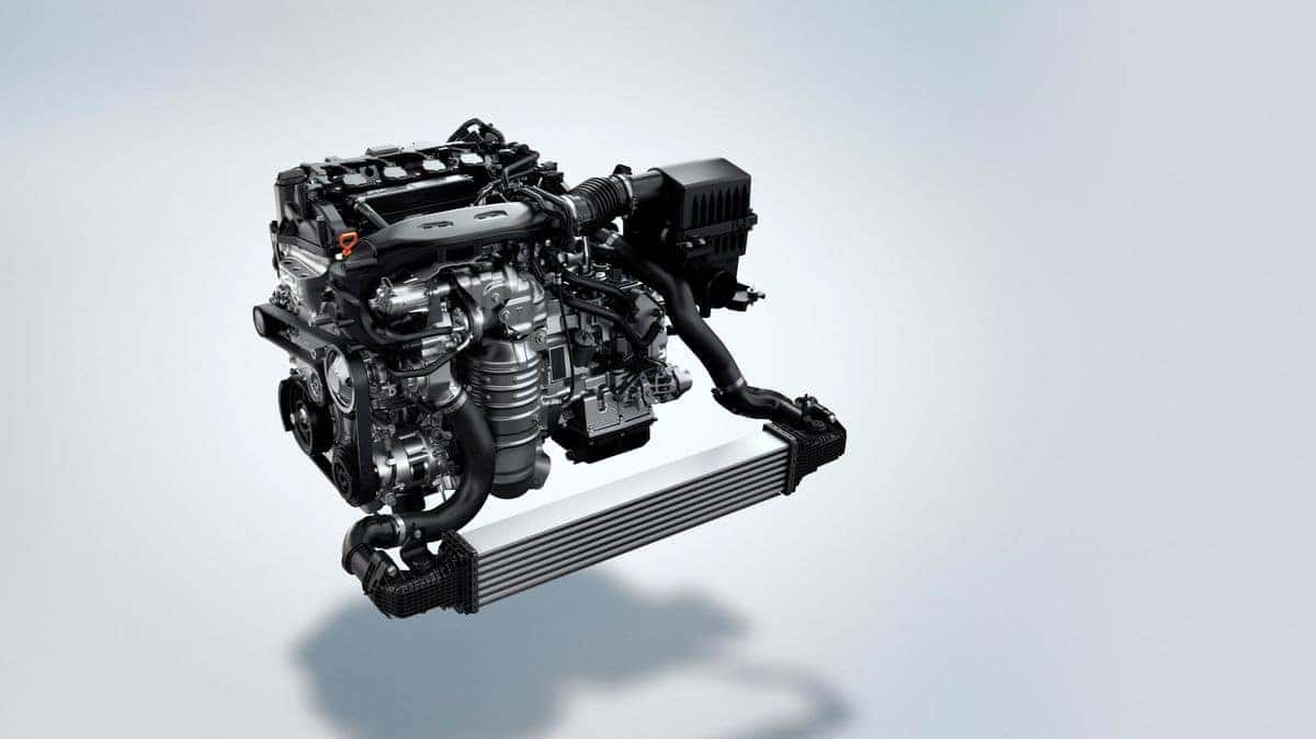 2026 Honda Accord 1.5-liter turbocharged engine, isolated studio shot