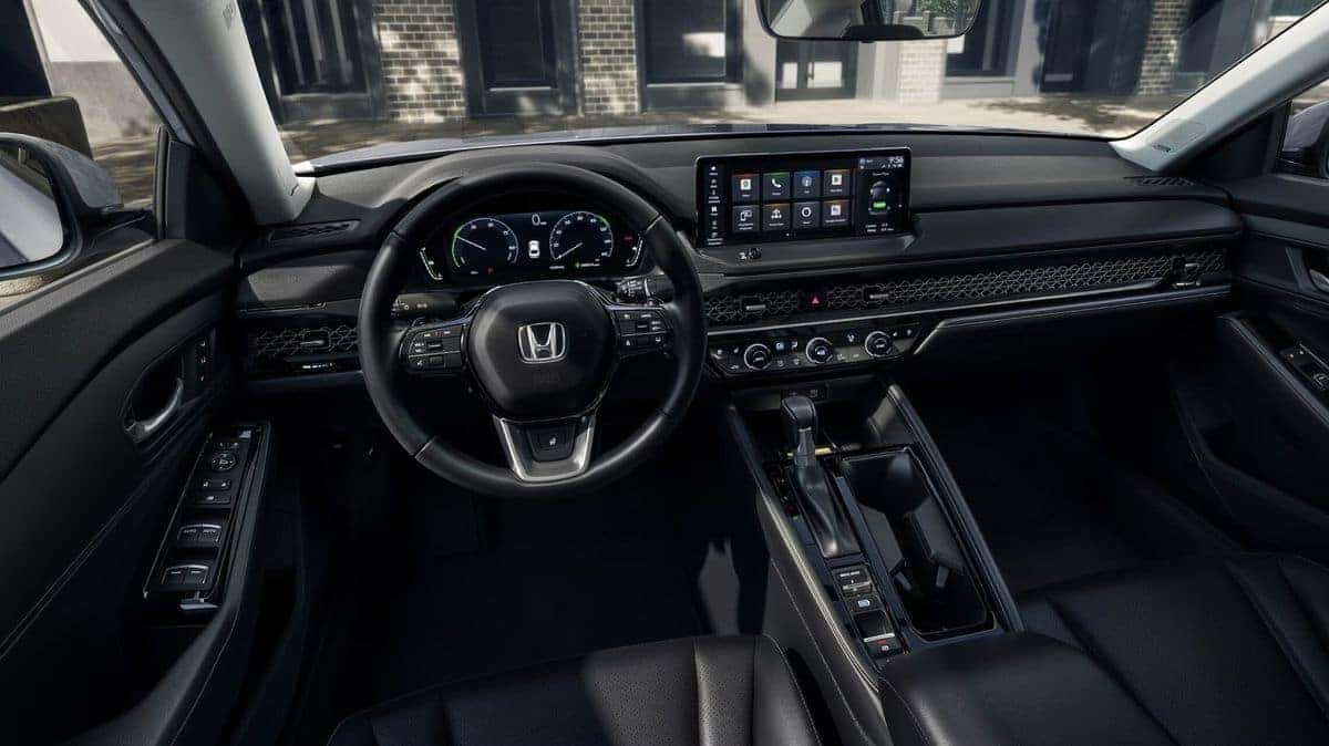 2026 Honda Accord leather-trimmed cabin interior