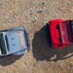 Jeep Gladiator Top View Looking Down