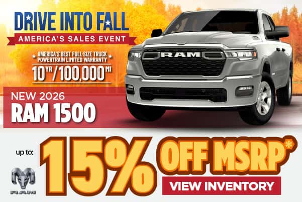 New 2026 Ram 1500 