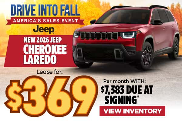 New 2026 Jeep Cherokee Laredo 