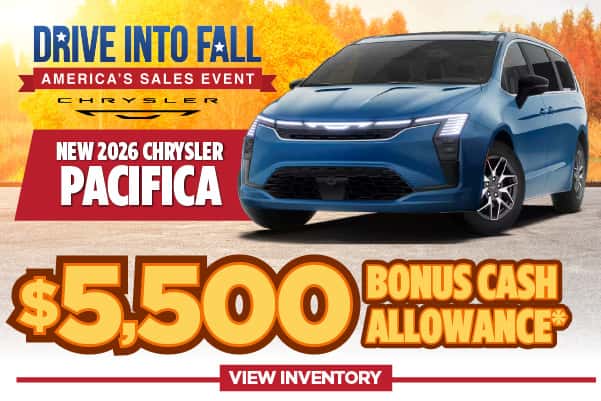 New 2026 Chrysler Pacifica