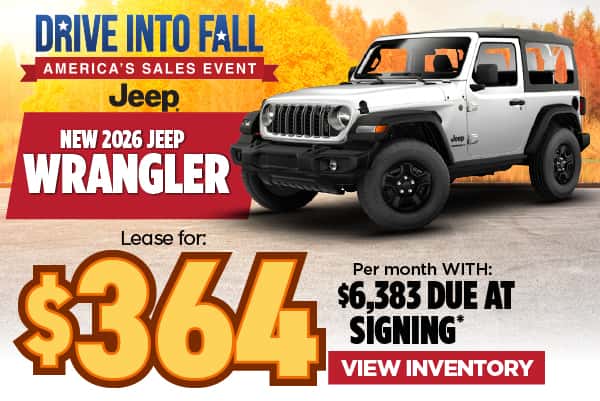 New 2026 Jeep Wrangler