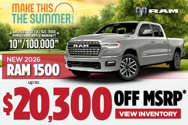 New 2026 Ram 1500 