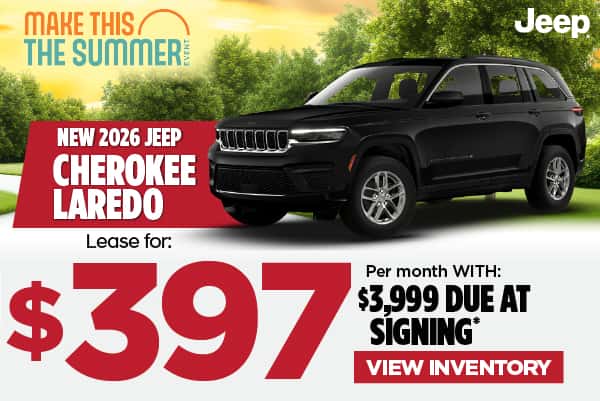 New 2026 Jeep Cherokee Laredo 
