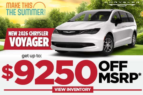 New 2026 Chrysler Voyager 