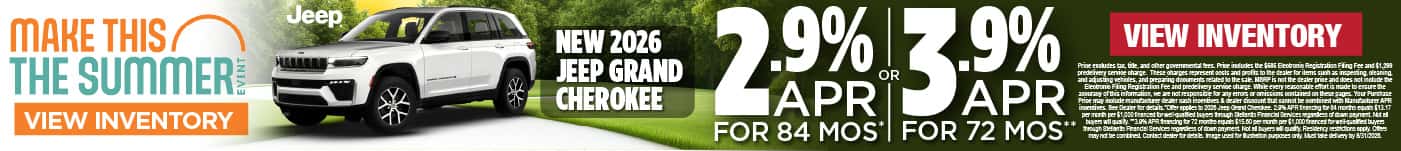 New 2026 Jeep Grand Cherokee 