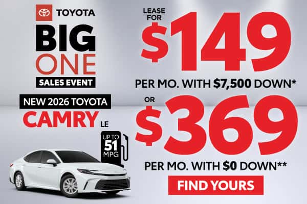 2026 Toyota Camry LE
