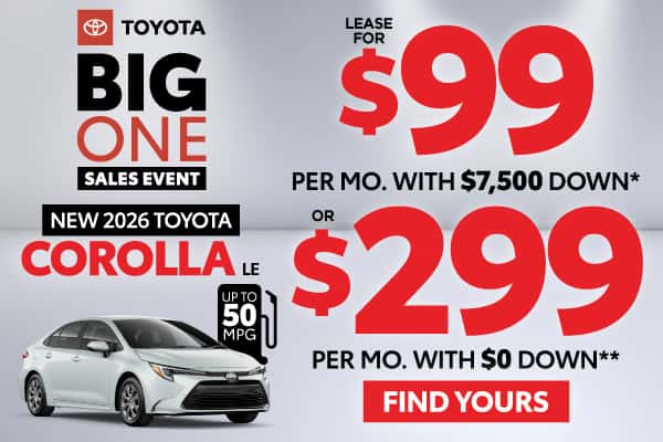 2026 Toyota Corolla LE