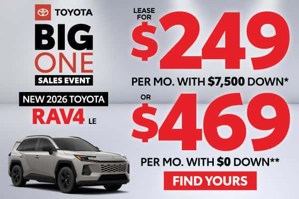 2026 Toyota Rav4 LE