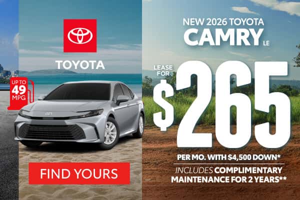 2026 Toyota Camry LE