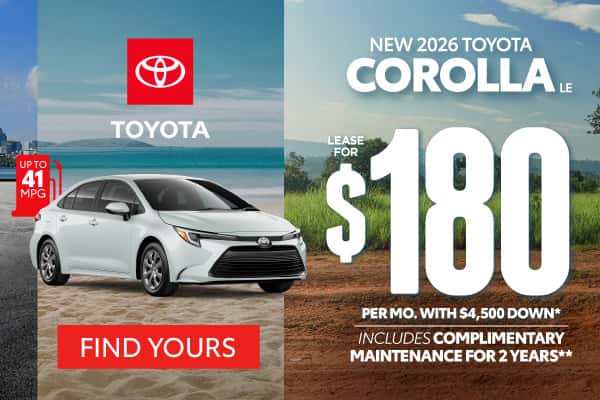 2026 Toyota Corolla LE