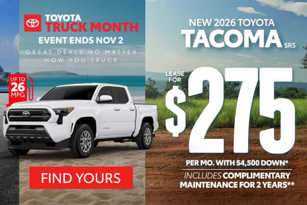 2026 Toyota Tacoma SR5