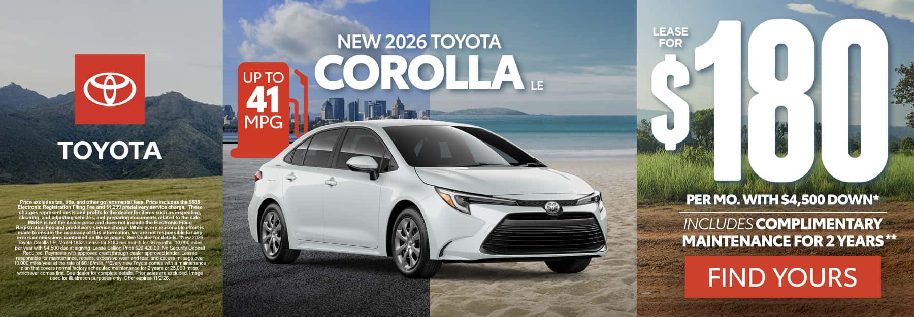 2026 Toyota Corolla LE