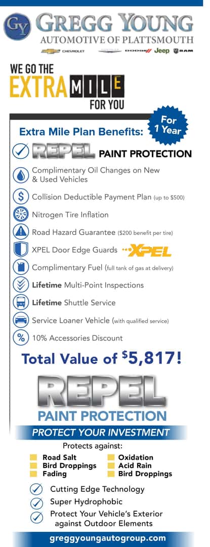 Gregg Young Extra Mile Plan Chevy Dealer in Plattsmouth, NE